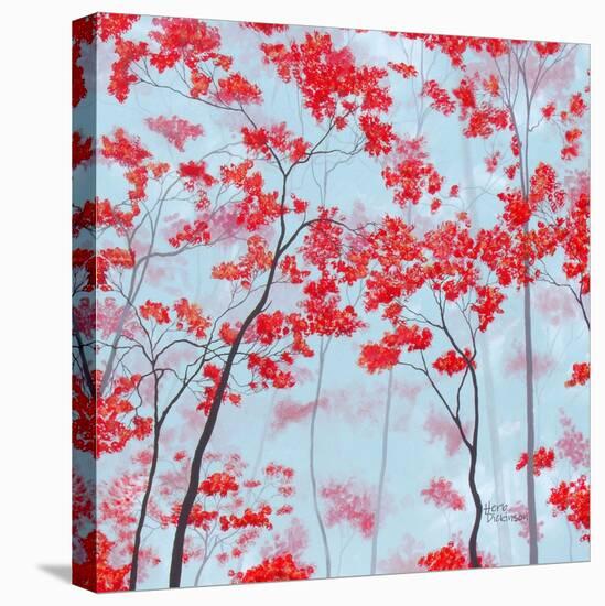 Red Forest-Herb Dickinson-Stretched Canvas