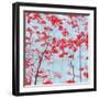 Red Forest-Herb Dickinson-Framed Premium Photographic Print