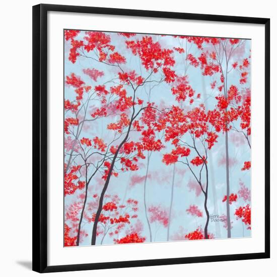 Red Forest-Herb Dickinson-Framed Photographic Print