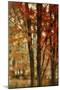 Red Forest-Mindy Sommers-Mounted Giclee Print