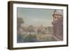 Red Fort from Jama Masjid, 2004-Tim Scott Bolton-Framed Giclee Print