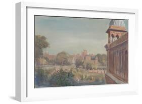 Red Fort from Jama Masjid, 2004-Tim Scott Bolton-Framed Giclee Print