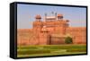 Red Fort, UNESCO World Heritage Site, Delhi, India, Asia-Gavin Hellier-Framed Stretched Canvas
