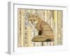 Red Fox Collage II-Nikki Galapon-Framed Art Print