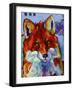 Red Fox-Corina St. Martin-Framed Giclee Print