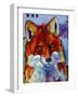 Red Fox-Corina St. Martin-Framed Giclee Print