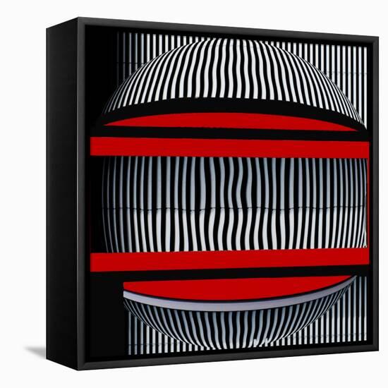 Red Frame With Attitude-Wayne Pearson-Framed Stretched Canvas