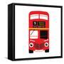 Red from London-Tosh-Framed Stretched Canvas
