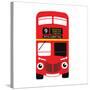 Red from London-Tosh-Stretched Canvas