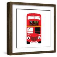 Red from London-Tosh-Framed Art Print