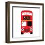 Red from London-Tosh-Framed Art Print