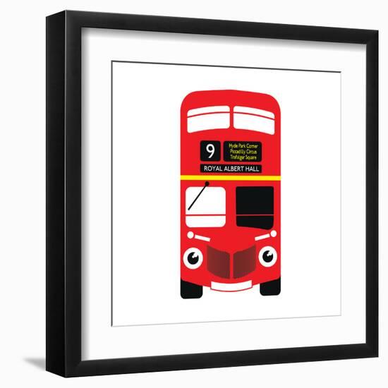 Red from London-Tosh-Framed Art Print