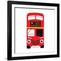 Red from London-Tosh-Framed Art Print