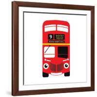 Red from London-Tosh-Framed Art Print