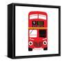 Red from London-Tosh-Framed Stretched Canvas