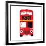 Red from London-Tosh-Framed Premium Giclee Print