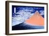Red Fuji, 1823-1831-Katsushika Hokusai-Framed Giclee Print