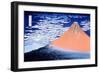 Red Fuji, 1823-1831-Katsushika Hokusai-Framed Giclee Print