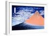 Red Fuji, 1823-1831-Katsushika Hokusai-Framed Giclee Print