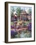 Red Garden Gate-Barbara Mock-Framed Giclee Print