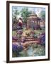 Red Garden Gate-Barbara Mock-Framed Premium Giclee Print