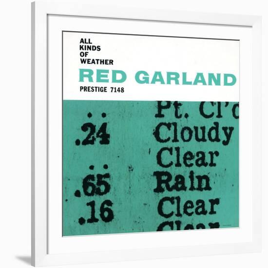 Red Garland - All Kinds of Weather-null-Framed Art Print