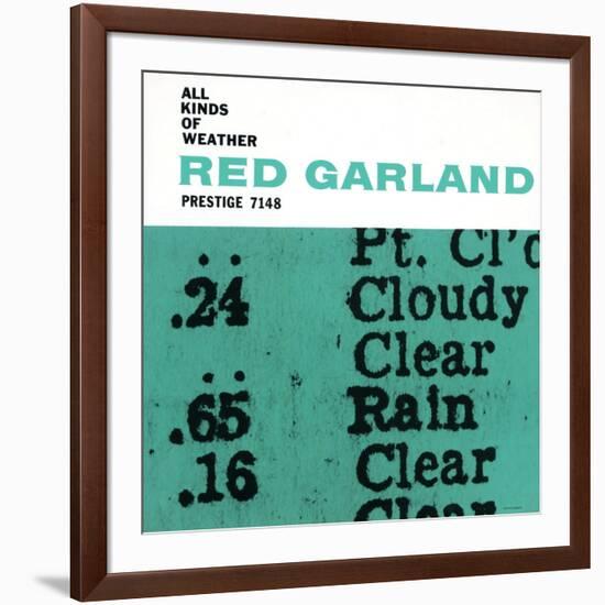 Red Garland - All Kinds of Weather-null-Framed Art Print