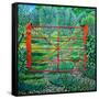 Red Gate, Summer, 2010-Noel Paine-Framed Stretched Canvas