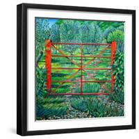 Red Gate, Summer, 2010-Noel Paine-Framed Giclee Print