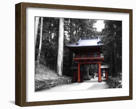 Red Gate-NaxArt-Framed Art Print