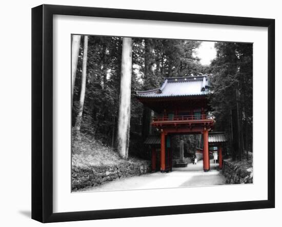 Red Gate-NaxArt-Framed Art Print