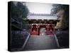 Red Gates And Temple-NaxArt-Stretched Canvas