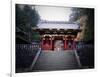 Red Gates And Temple-NaxArt-Framed Art Print