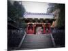 Red Gates And Temple-NaxArt-Mounted Art Print