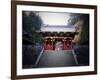 Red Gates And Temple-NaxArt-Framed Art Print