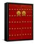 Red Gates by Forbidden City, Beijing, China-Walter Bibikow-Framed Stretched Canvas