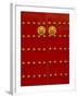 Red Gates by Forbidden City, Beijing, China-Walter Bibikow-Framed Photographic Print