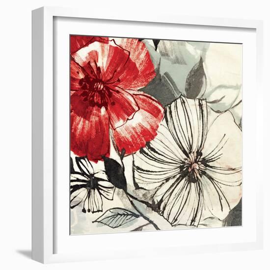 Red Gems I-Astrid Inger-Framed Art Print