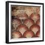 Red Geo 1-Jace Grey-Framed Art Print