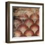 Red Geo 1-Jace Grey-Framed Art Print