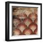 Red Geo 1-Jace Grey-Framed Art Print