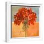 Red Geraniums I-Patricia Pinto-Framed Art Print