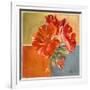 Red Geraniums II-Patricia Pinto-Framed Art Print