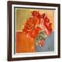 Red Geraniums II-Patricia Pinto-Framed Art Print