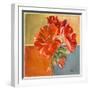 Red Geraniums II-Patricia Pinto-Framed Art Print