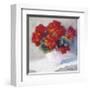 Red Geraniums-B^ Oliver-Framed Giclee Print