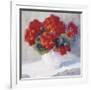 Red Geraniums-Bunny Oliver-Framed Art Print