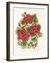 Red Geraniums-Kathleen Parr McKenna-Framed Art Print