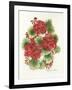 Red Geraniums-Kathleen Parr McKenna-Framed Art Print