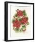 Red Geraniums-Kathleen Parr McKenna-Framed Art Print